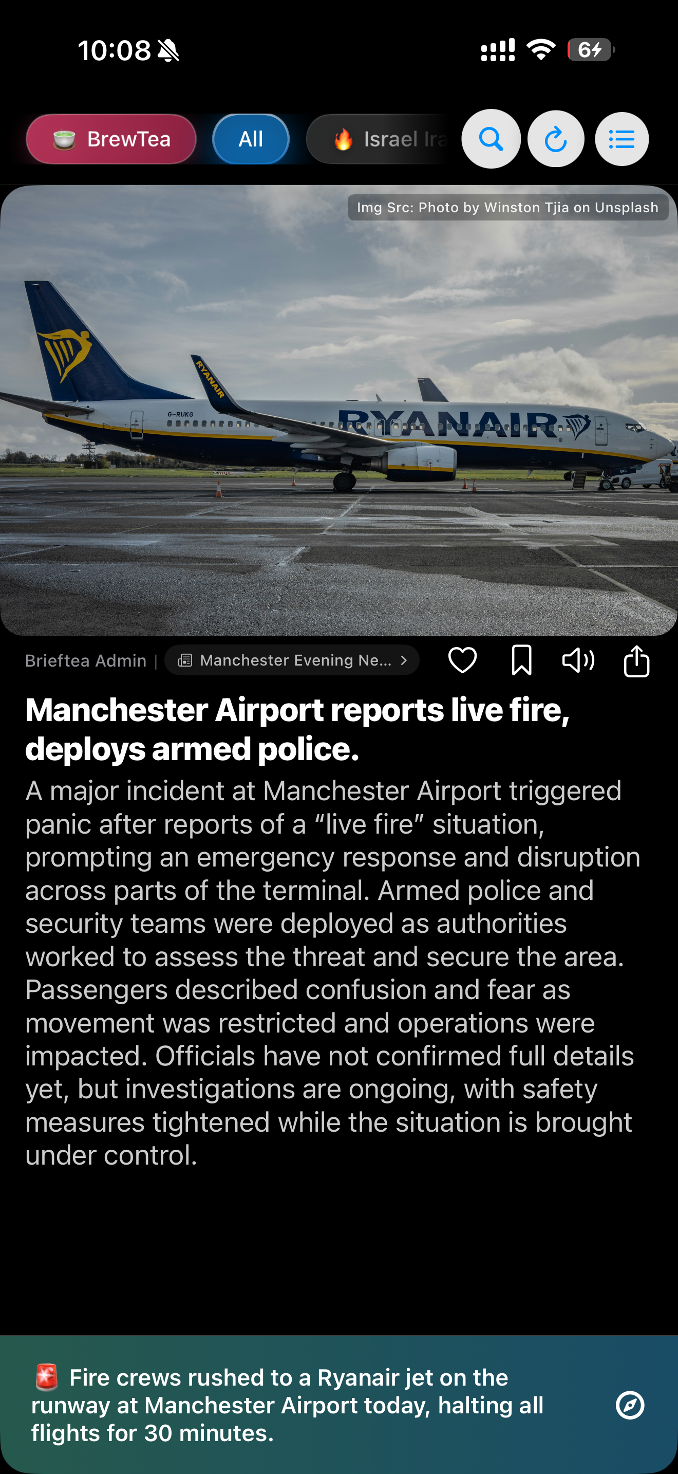 BriefTea - Breaking News